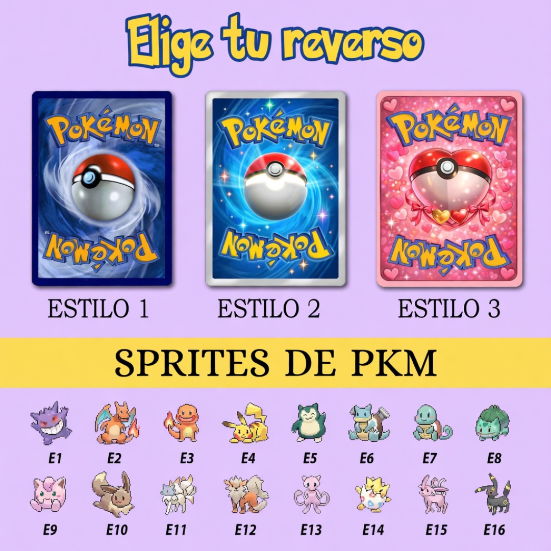 Carta Pokémon Personalizada (Estilo Anime con Tu Foto)