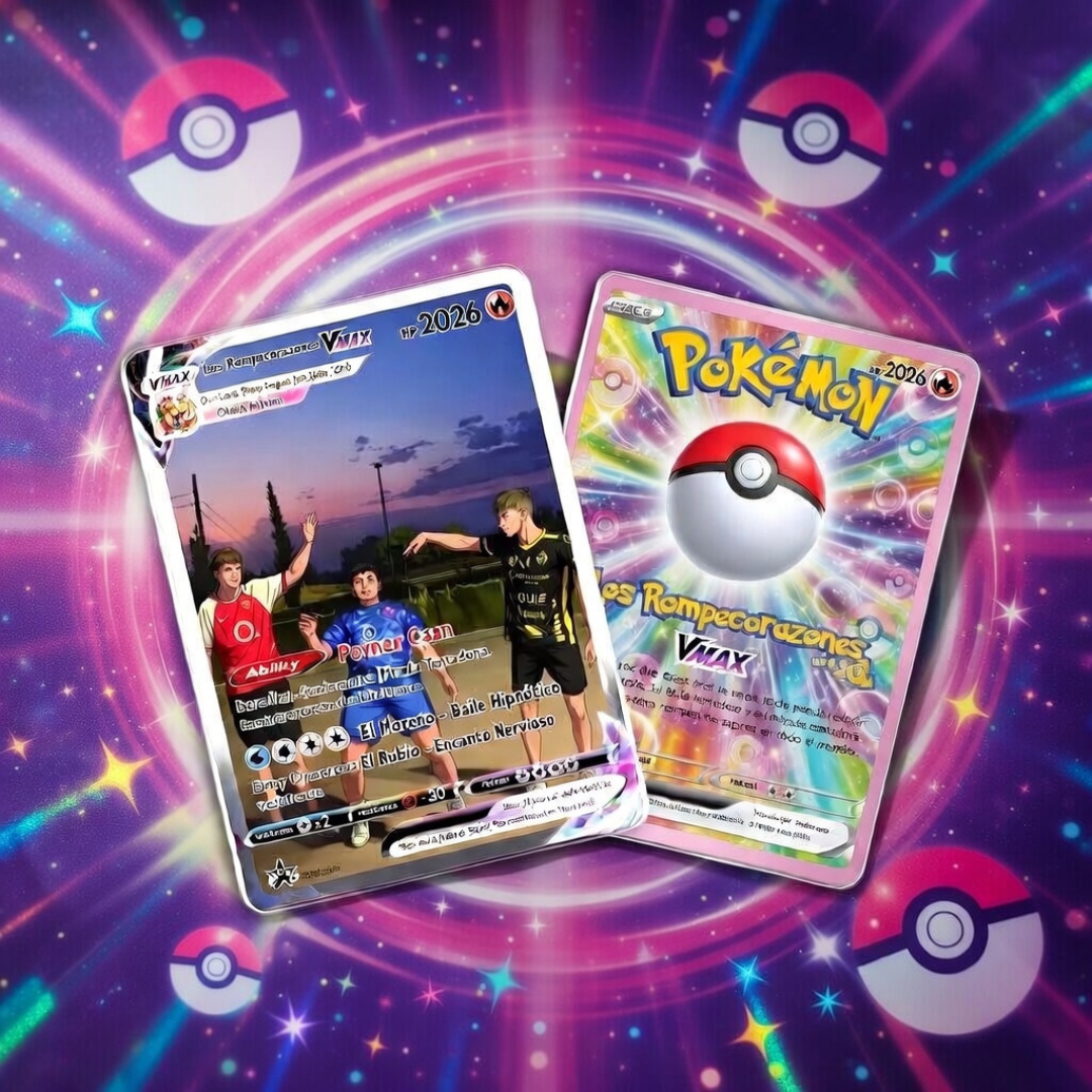 Carta Pokémon Personalizada (Estilo Anime con Tu Foto)