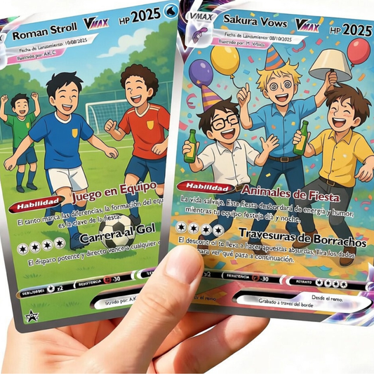 Carta Pokémon Personalizada (Estilo Anime con Tu Foto)