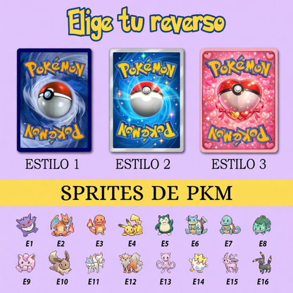 Carta Pokémon Personalizada (Estilo Anime con Tu Foto)